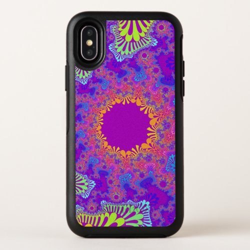 Tropical Rainbow Sunburst OtterBox Symmetry iPhone X Case