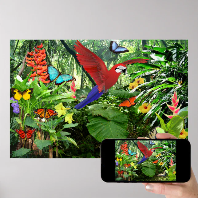 Tropical Rainforest Poster | Zazzle