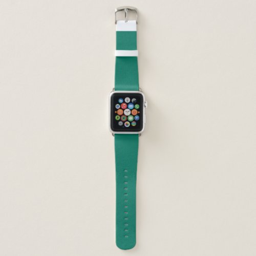 Tropical Rainforest Solid Color Apple Watch Band