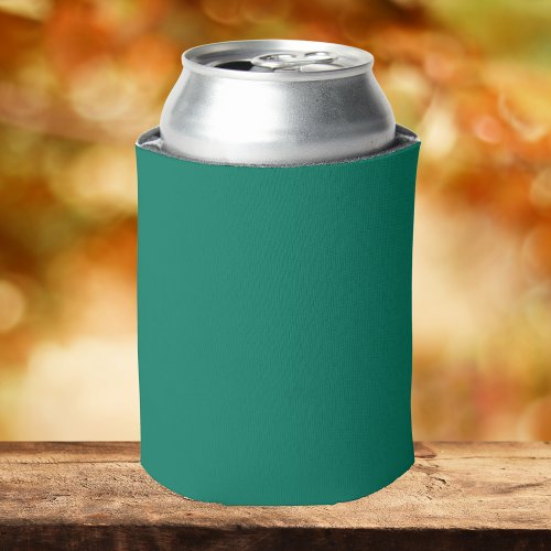 Tropical Rainforest Solid Color Can Cooler