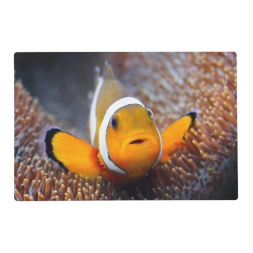 Tropical reef fish _ Clownfish Placemat