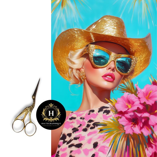 Tropical Rodeo Glam Decoupage  Tissue Paper (Creator Uploaded)