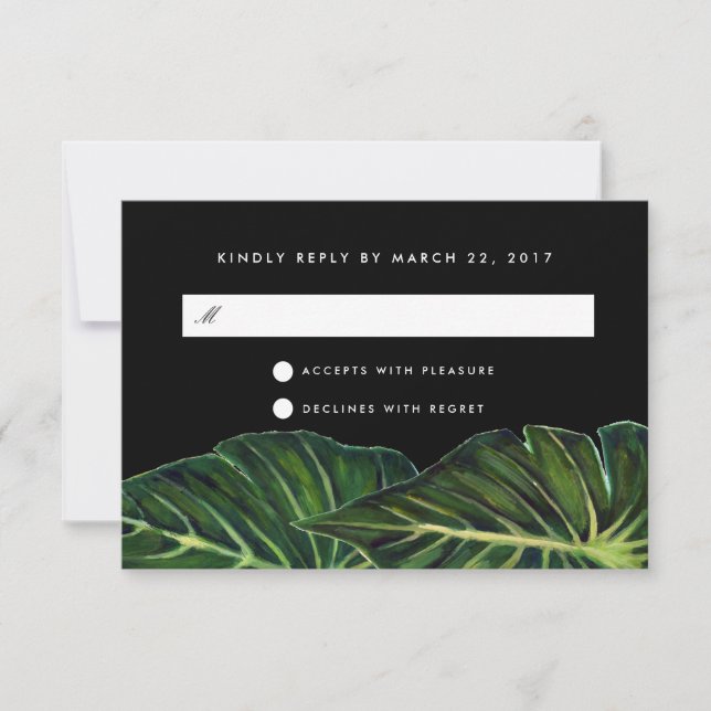 Tropical Romance / RSVP (Front)