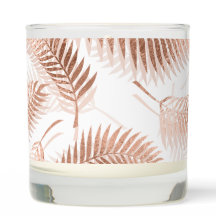 Tropical Rose Gold Leaf