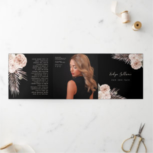 Tropical Roses Trifold Brochure