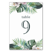 Tropical Rustic Wedding palm summer