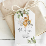 Tropical safari animals baby shower thank you gift tags<br><div class="desc">Tropical safari animals baby shower thank you Gift Tags
Matching items available.</div>