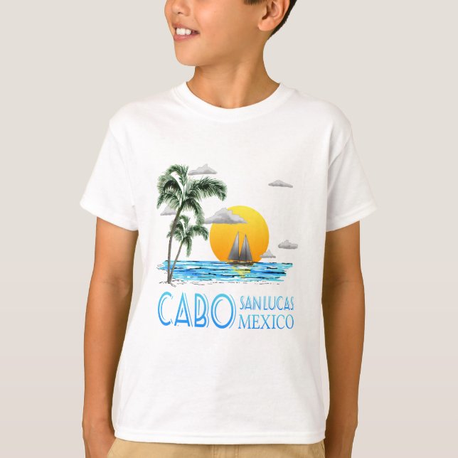 Tropical Sailing Cabo San Lucas Mexico T-Shirt (Front)
