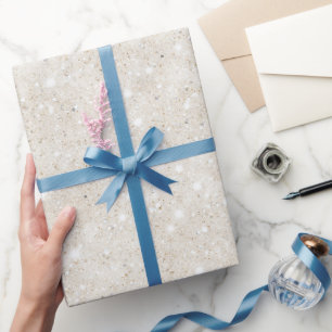 Tropical Sand Glitter Wrapping Paper