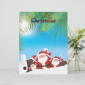 tropical Santa (Standing Front)