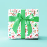 Tropical Santa Wrapping Paper Sheets<br><div class="desc">Wonderful wrapping paper set for those who are celebrating the holidays somewhere tropical!</div>