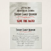 Tropical Save the Date Family Reunion (Front & Back)