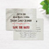 Tropical Save the Date Family Reunion (Desk)