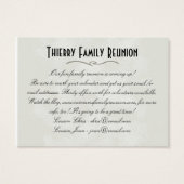 Tropical Save the Date (taupe) (Back)