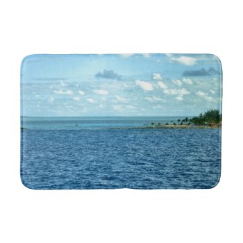 Tropical Scene Bath Mat by h2oWater at Zazzle
