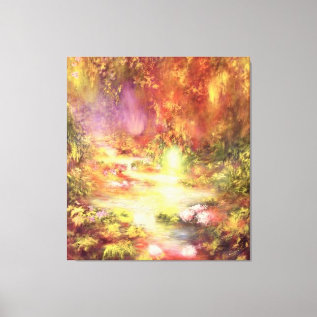 Tropical Scenery 1990 Canvas Print (Front)