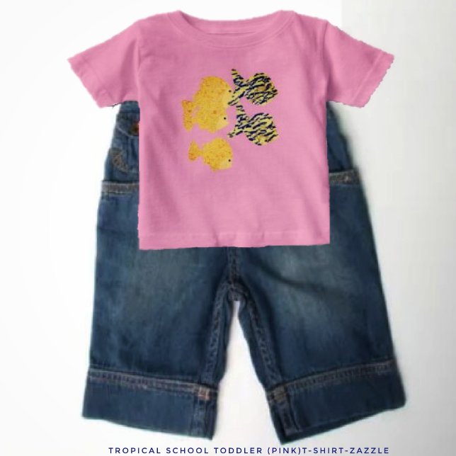 Tropical School Baby T-Shirt (Creator Uploaded)