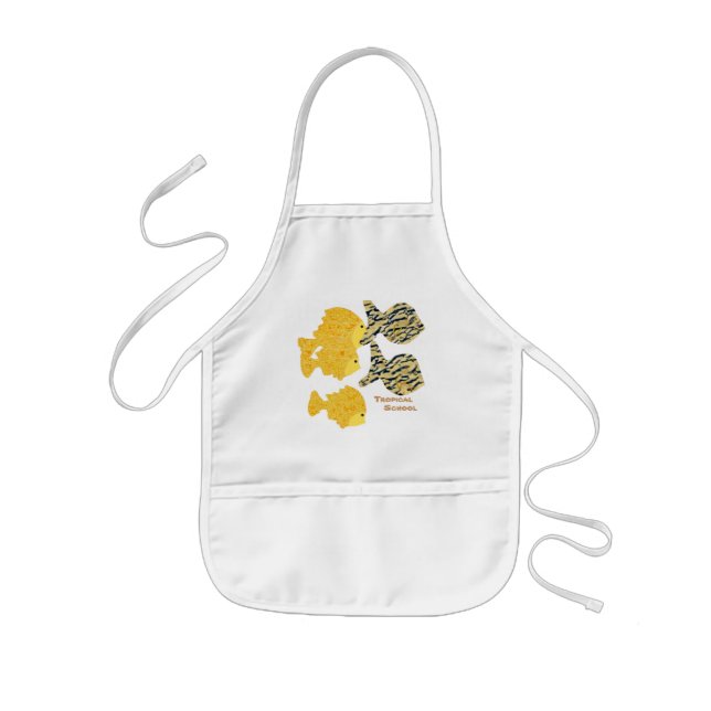 Tropical School  Kids' Apron (Front)