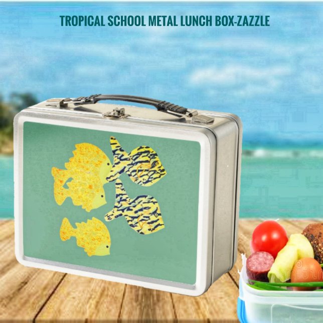 Tropical School Metal Lunch Box (Creator Uploaded)
