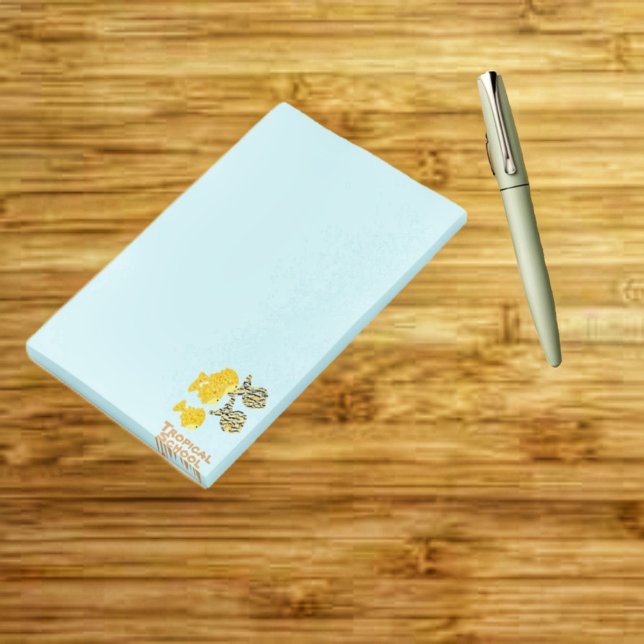 Tropical School Notes (Fish School Post-It-Notes, is one of several, Tropical themed designs!)