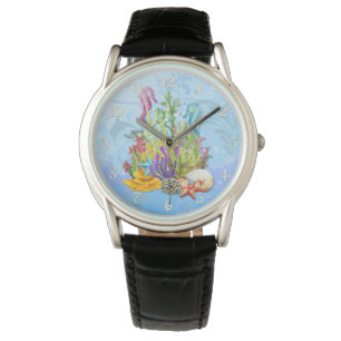 Tropical Sea Life Blue Watch