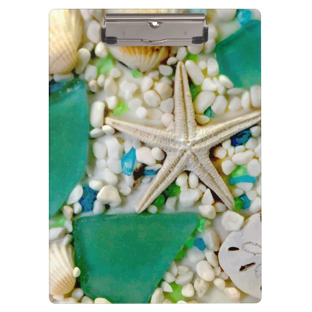 Tropical Sea Life Theme Clipboard (Front)