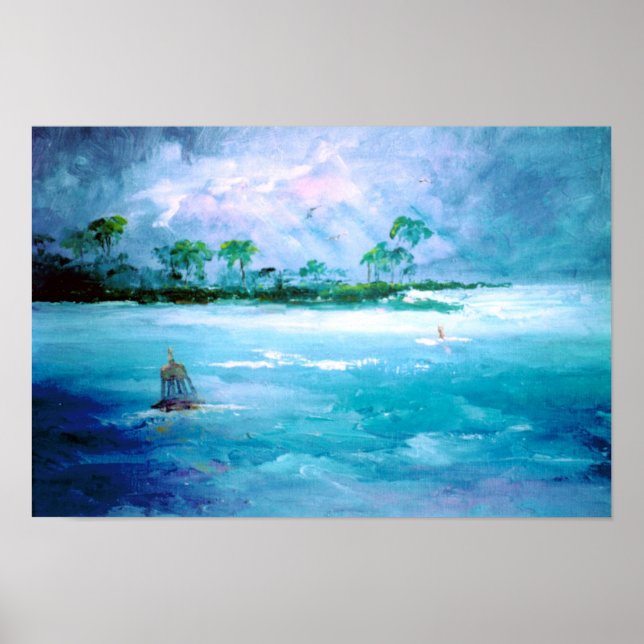 Tropical Sea Poster (Front)