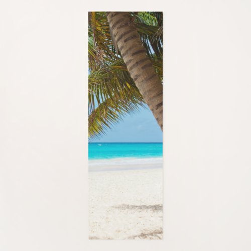 Tropical Sea Sand Palms Blue Sky Fitness Elegant Yoga Mat