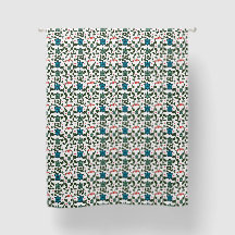 Tropical Sea Turtle Floral Pattern | Coastal Ocean