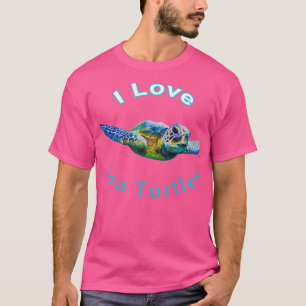 Tropical Sea Turtle T-Shirt