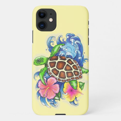 Tropical Sea Turtles Case_Mate iPhone Case