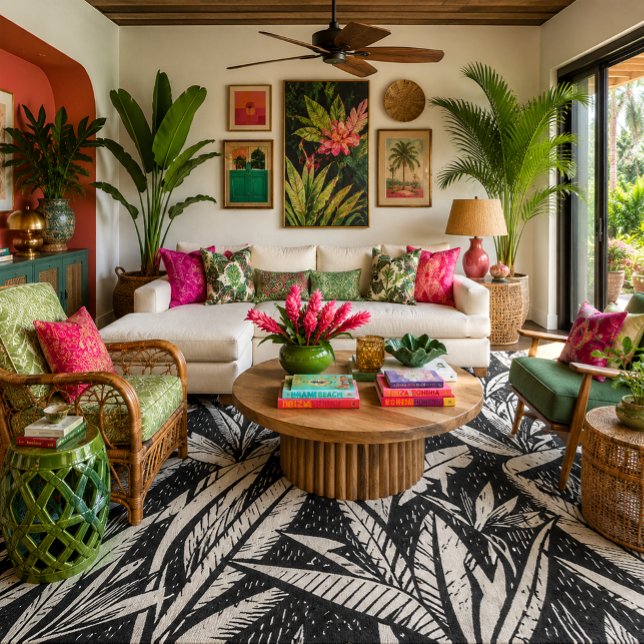 tropical seamless pattern rug (Creator Uploaded)