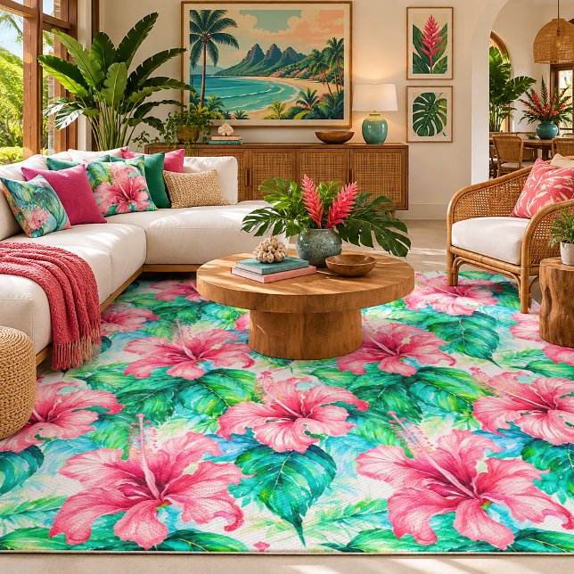 tropical seamless pattern rug (Creator Uploaded)