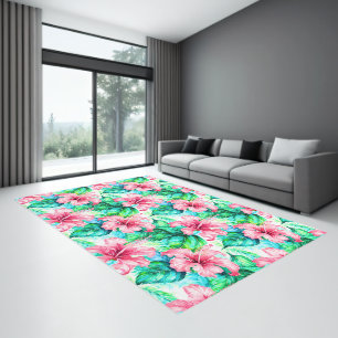 tropical seamless pattern rug