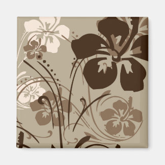 Tropical Serenade (Brown) Magnet