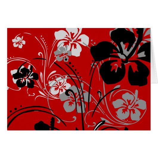 Tropical Serenade (Red) Card (Front Horizontal)