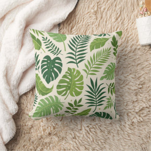 Tropical Serenity Throw Pillow
