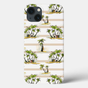 Tropical Shack And Palms iPhone 13 Case