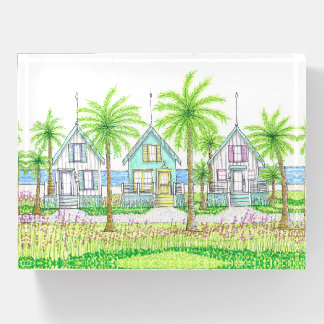 Tropical Shack Paperweight