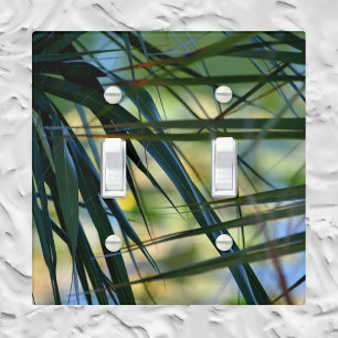 Tropical Shades Palm Fronds Wall Switch Plate