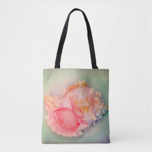 Tropical Shell Tote Bag