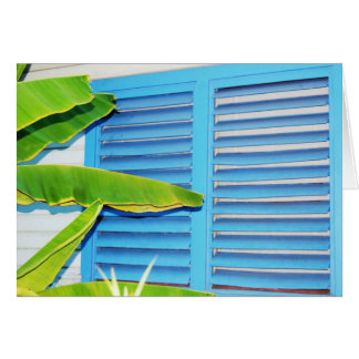 Tropical Shutters Cards