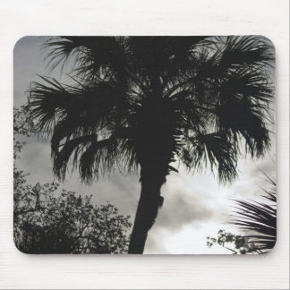 Tropical Silhouette Mouse Pad