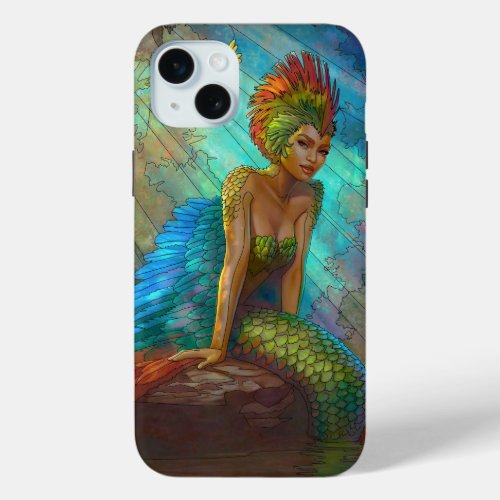 Tropical Siren iPhone 15 Plus Case