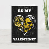 VALENTINE CARD 5X7 Gothic Greeting Card Dark Heart 