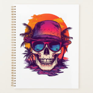 Tropical Skull Vibe Planner