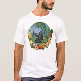 Tropical Slam! Ape in the tropics Original Artwork T-Shirt