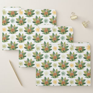 Tropical Sloth Pattern File Folder