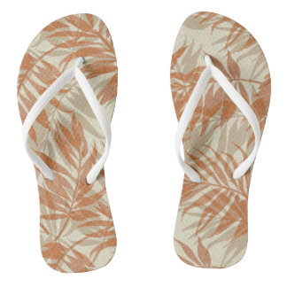 Tropical Spa Coordinates- Areca Palms Hawaiian Flip Flops