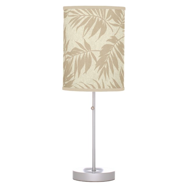 Tropical Spa Coordinates- Areca Palms Hawaiian Table Lamp (Front)